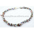 Assorted Chip Gemstone Necklace